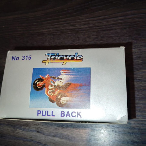 Pull back toy used, rare 90s Greek vintage