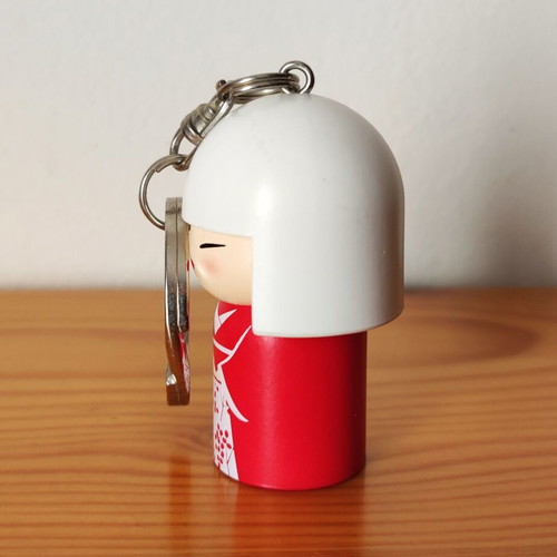 YASUNA Peaceful Kimmidoll keyring figurine, vintage