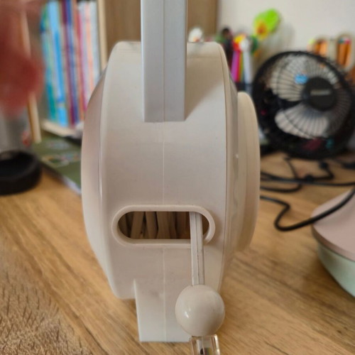 Telephone Extension Reel RJ11 with Dual Port used, retro design