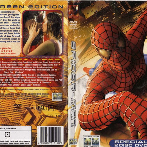 Spider-Man 2 Disc DVD, action adventure sci-fi