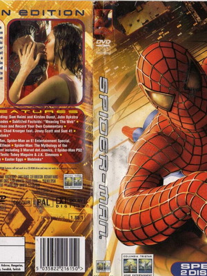 Spider-Man 2 Disc DVD, action adventure sci-fi