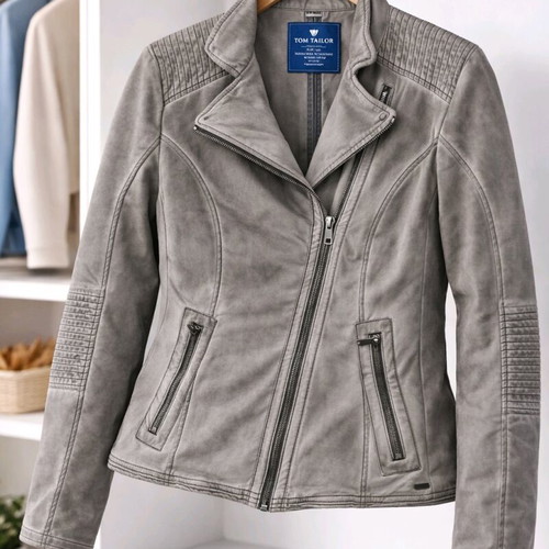 Tom Tailor Ladies Jacket gray like new, size L
