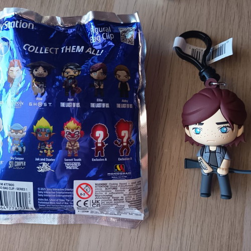 The Last Of Us Ellie figurine keychain