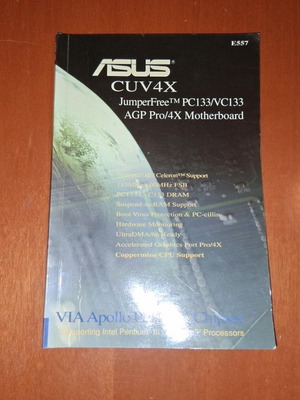 Asus Manual used for CUV4X Motherboard