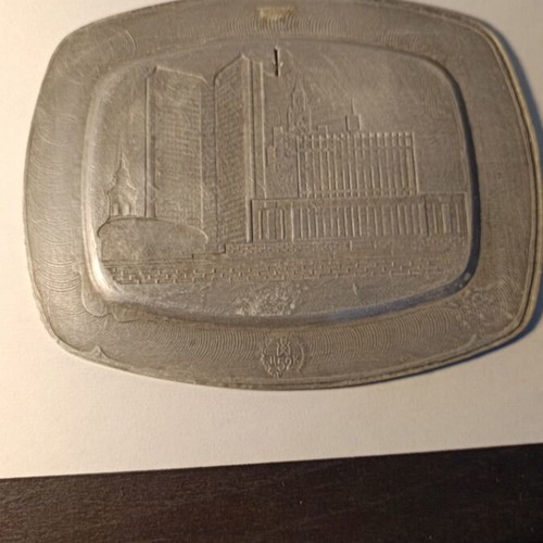 Commemorative Plate Moscow Olympic Games 1980 used