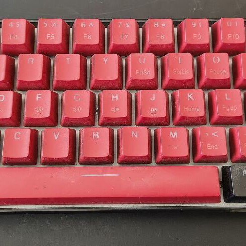 Snpurdiri V900 60% Mechanical Keyboard like new, red switches