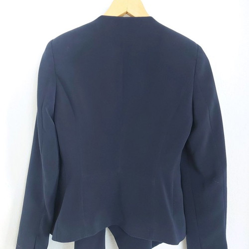 Zara women's jacket dark blue used, size XS