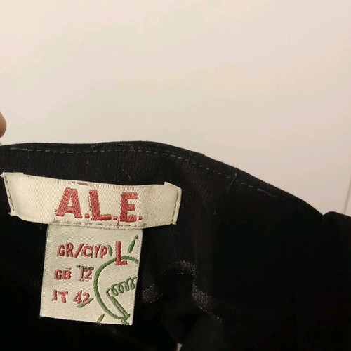 Black A.L.E. dress like new, formal with zipper and buttons