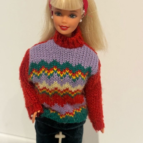 Barbie Tree Trimming doll special edition 1998 like new