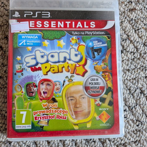 Start the Party PlayStation 3 game used, Polish version
