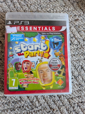 Start the Party PlayStation 3 game used, Polish version