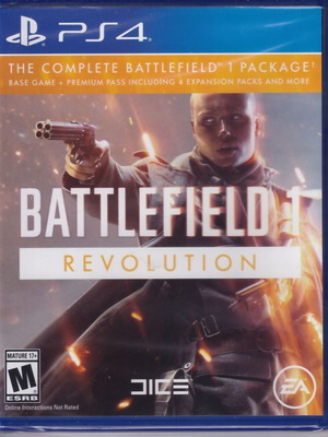 Battlefield 1 Revolution PlayStation 4 new, factory sealed