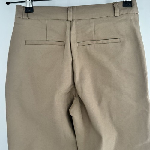 Tailored cigarette pants beige size 32 like new