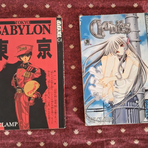Tokyo Babylon and Chobits used comics