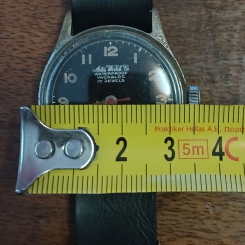 Artis Watch Co. Swiss Military Style Mechanical Wristwatch used