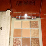 Mini eyeshadow palette with glitter new