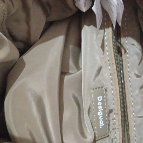 Desigual backpack like new, brown, 50 cm open