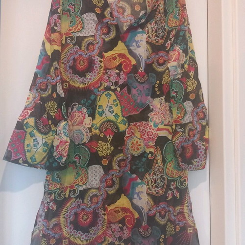 Christian Lacroix caftan new with tags, size S/M multicolor