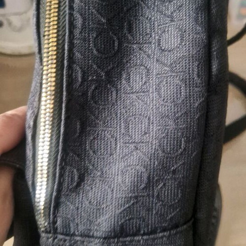 Calvin Klein backpack used, black