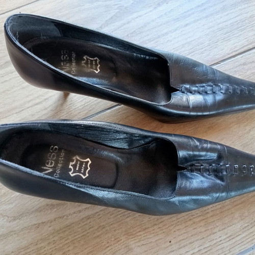 Viogian leather pumps, size 38, black