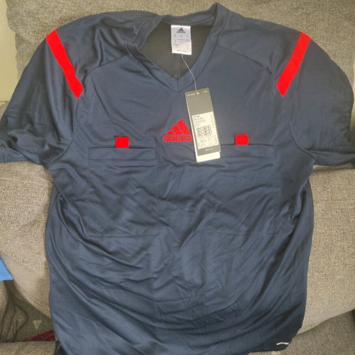 Adidas short-sleeve shirt new, size Medium, blue