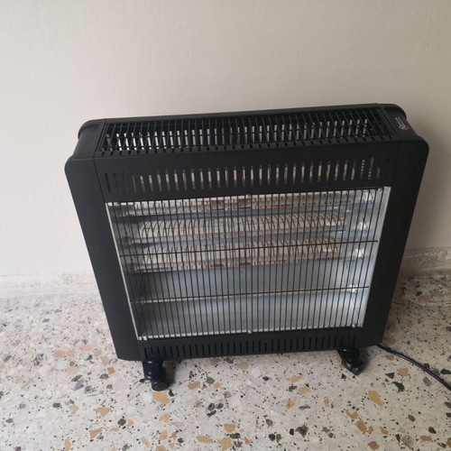 Quartz heater used with 4 heating lamps 1100/2200W