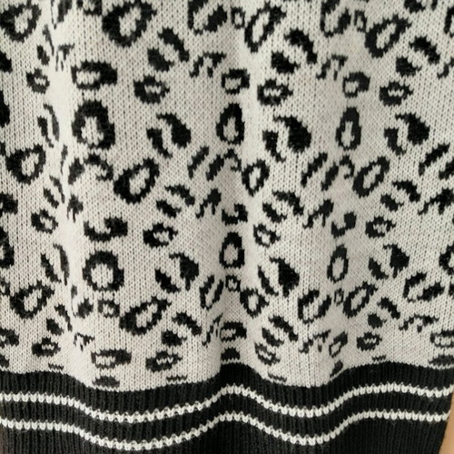 Sleeveless dress animal print like new, one size
