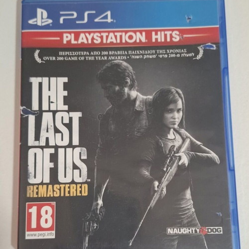 The Last of Us Remastered PS4 game used