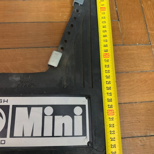 Mini Cooper mud flaps set like new, authentic, made in England