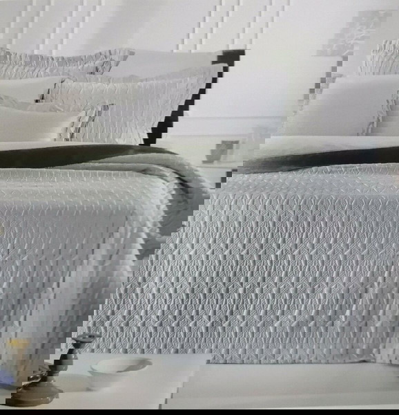 Σετ κουβερλι 3 τεμαχίων microsatin και καπιτονέ