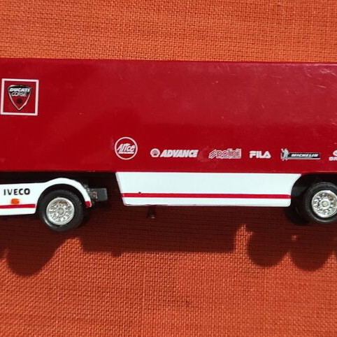 Iveco toy truck miniature like new, plastic