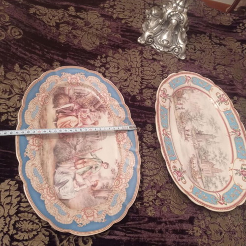 English Vintage Decorative Platters new, unique colors and style