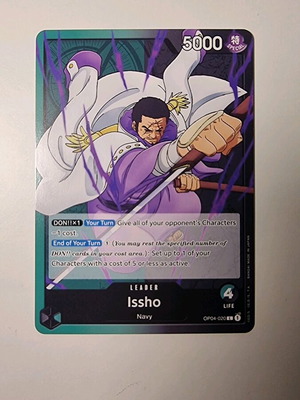 Issho One Piece Card Game OP04-020 Leader