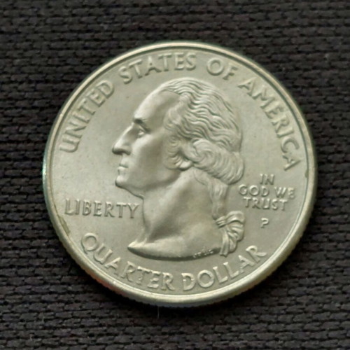 1/4 Dollar Coin USA used, 2000, South Carolina 1788