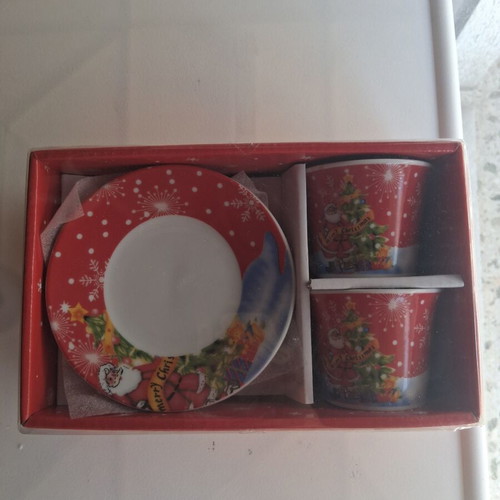 Christmas coffee set jumbo new
