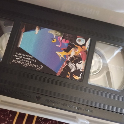 VHS tapes used, pack of 6 classic rock concerts and documentaries