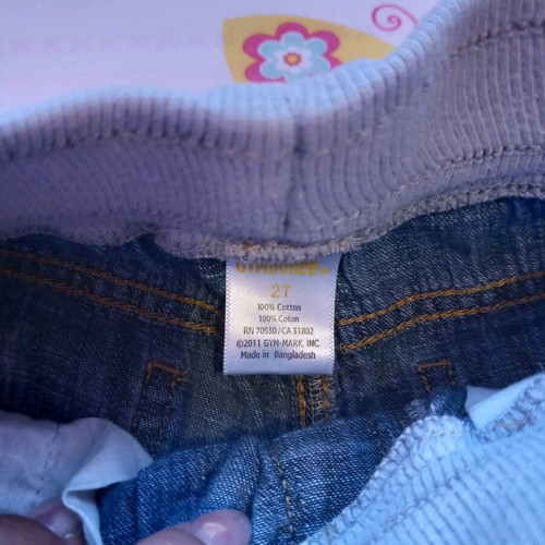 Gymboree jeans like new, 2 years old