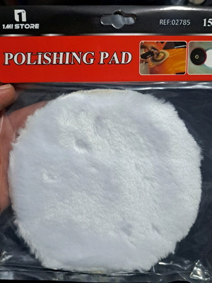 Polishing pad with velcro 150mm new