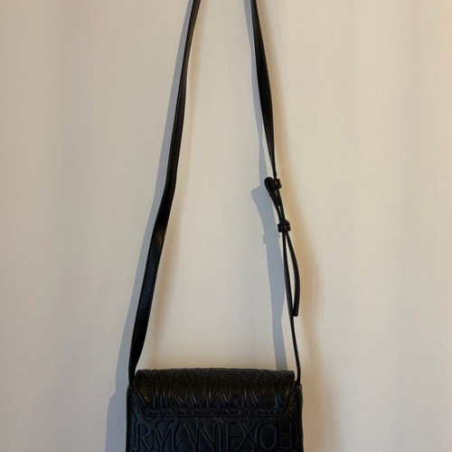 Armani Exchange black crossbody bag like new