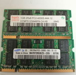Ram 2GB So dimm για laptop μεταχειρισμένο, Samsung και Hynix