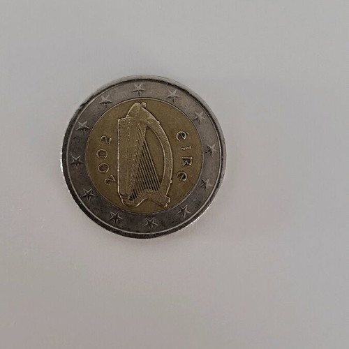 2 euro, Irish harp, 2002.