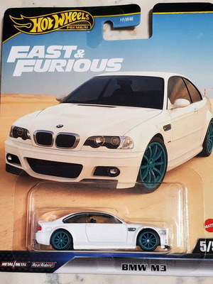 Hot Wheels Premium Fast and Furious BMW M3 σφραγισμένο