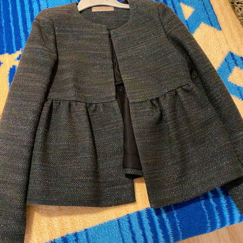 Uterque Blue Coat like new, size S