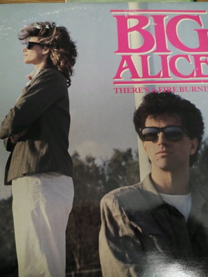 Big Alice Bigalis There's a fire burning vinyl used