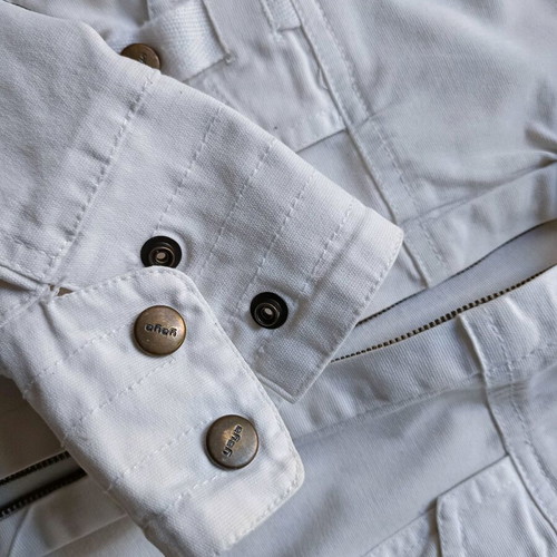 YAYA women's jacket like new, white, size M