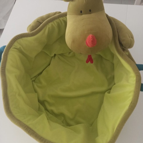 Lilliputiens Doudou Dragon toy storage case used