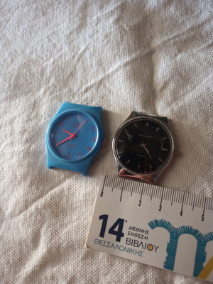 Watches Q&Q and Daniel Klein like new, set of 2, no straps