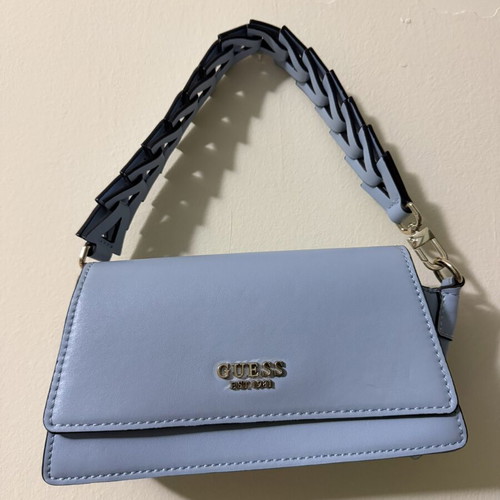Guess shoulder bag, turquoise