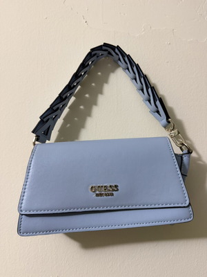 Guess shoulder bag, turquoise