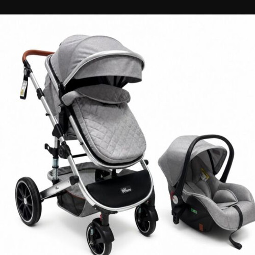 Terra babi stroller 3-in-1, black